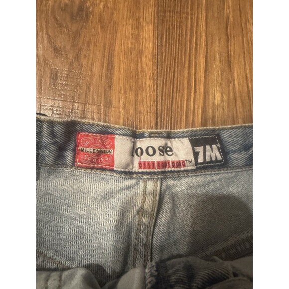 VTG Bugle Boy Jeans Mens 32x32 Blue Denim 7M Loose Baggy Skater Grunge 90s READ! - Picture 6 of 7